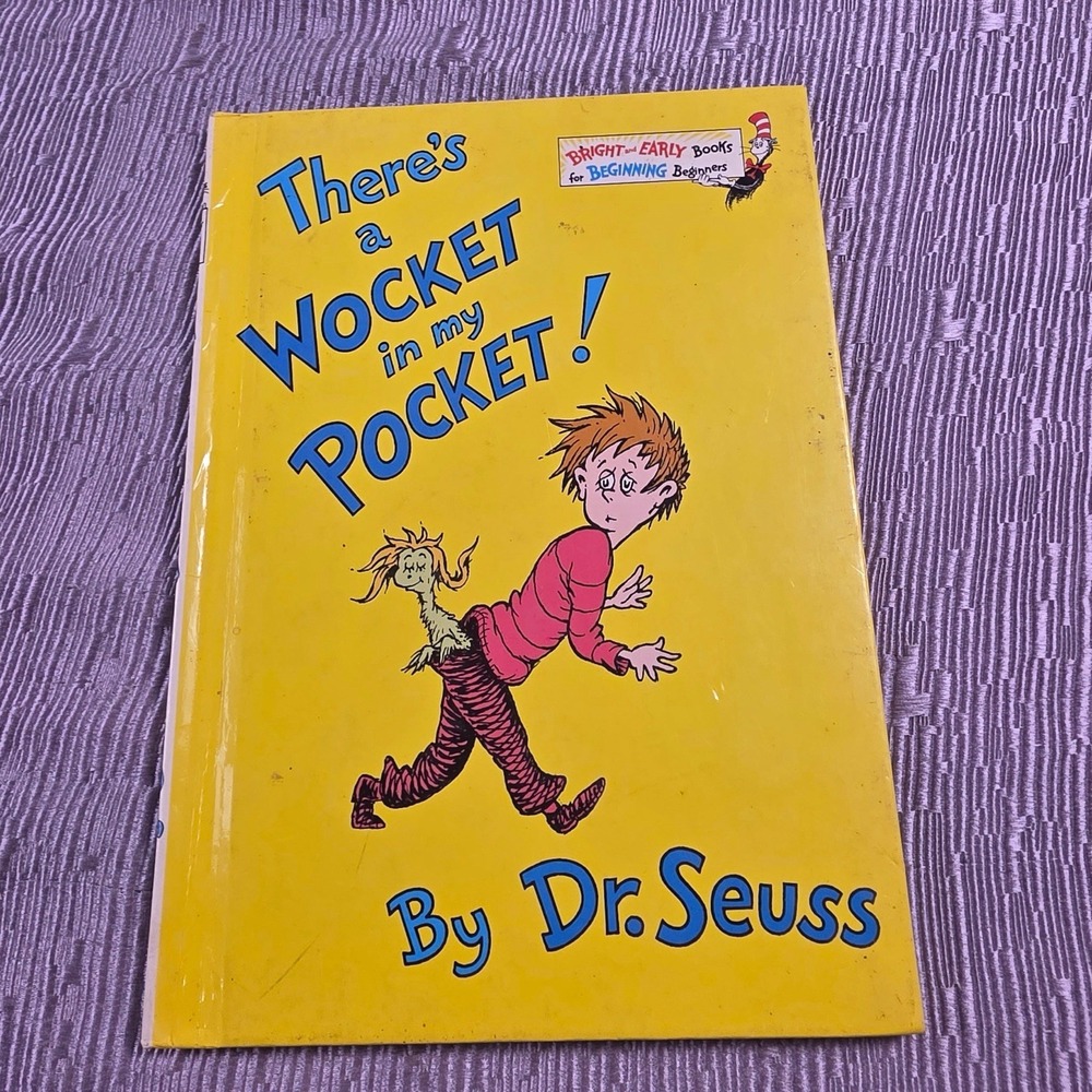 📘 There's a Wocket in My Pocket! by Dr. Seuss, Hardcover Bright and Early Books